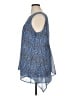Fever 100% Polyester Blue Sleeveless Blouse Size XL - photo 5