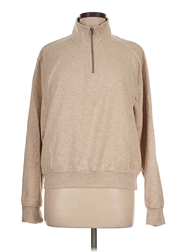 Pre-owned Z Supply Pullover Sweater In Tan