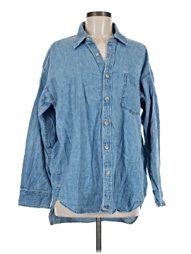 Denim Forum Long Sleeve Button Down Shirt