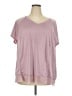 LIVI Active Pink Active T-Shirt Size 22 - photo 1