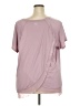 LIVI Active Pink Active T-Shirt Size 22 - photo 2