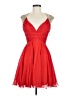 Mac Duggal 100% Polyester Hearts Red Cocktail Dress Size 6 - photo 1