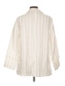 H By Halston 100% Linen Stripes Ivory Blazer Size L - photo 2