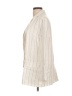 H By Halston 100% Linen Stripes Ivory Blazer Size L - photo 5