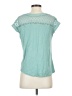 Fortune + Ivy 100% Polyester Teal Short Sleeve Top Size XS - photo 2