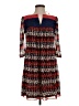 Amadi Print Red Casual Dress Size S - photo 1