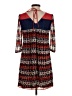 Amadi Print Red Casual Dress Size S - photo 2