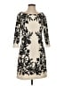 Eliza J Graphic Ivory Cocktail Dress Size 2 - photo 1