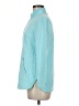 T by Talbots Solid Teal Track Jacket Size M (petite) - photo 5