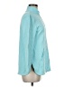 T by Talbots Solid Teal Track Jacket Size M (petite) - photo 4