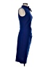 Miusol Solid Blue Cocktail Dress Size M - photo 4