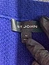 St. John Solid Blue Formal Skirt Size 14 - photo 4