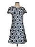 Utility Graphic Blue Casual Dress Size S - photo 1