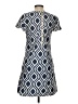 Utility Graphic Blue Casual Dress Size S - photo 2