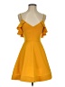 Papaya Yellow Cocktail Dress Size S - photo 1