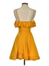Papaya Yellow Cocktail Dress Size S - photo 2