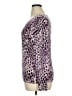 Talbots 100% Merino Animal Print Purple Wool Sweater Size XL - photo 5