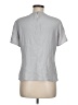 Liz Claiborne Silver Short Sleeve Top Size 6 Petite - photo 2