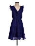 HD in Paris 100% Polyester Blue Cocktail Dress Size 2 - photo 1