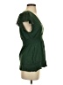 BCBGMAXAZRIA Green Short Sleeve Blouse Size S (estimated) - photo 4