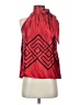 MICHAEL Michael Kors 100% Silk Red Sleeveless Silk Top Size 2 (petite) - photo 1