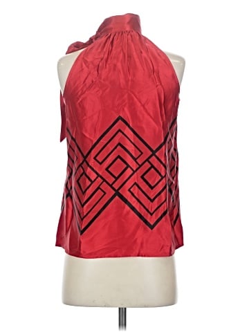 MICHAEL Michael Kors Sleeveless Silk Top (view 2)