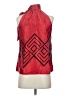 MICHAEL Michael Kors 100% Silk Red Sleeveless Silk Top Size 2 (petite) - photo 2