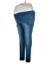 Assorted Brands Solid Blue Jeggings Size L - photo 1