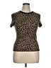 No Boundaries Brown Short Sleeve Top Size XL - photo 1
