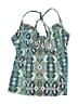 Athleta Paisley Teal Swimsuit Top Size Sm - Lg (32D) - photo 1