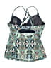 Athleta Paisley Teal Swimsuit Top Size Sm - Lg (32D) - photo 2