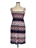 Unbranded Print Burgundy Casual Dress Size 1X - photo 1