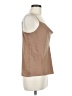 River Island Tan Sleeveless Blouse Size 8 - photo 4