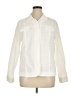 Koret 100% Cotton Ivory Long Sleeve Blouse Size XL - photo 1