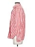 J.Crew 100% Cotton Stripes Red Long Sleeve Button-Down Shirt Size 2 - photo 5