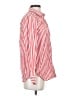 J.Crew 100% Cotton Stripes Red Long Sleeve Button-Down Shirt Size 2 - photo 4