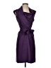 Classiques Entier 100% Polyester Purple Casual Dress Size 2 - photo 1