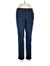 Charter Club Solid Blue Jeans Size 10 - photo 1