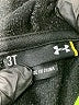 Under Armour 100% Polyester Black Zip Up Hoodie Size 3T - photo 3