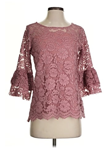 Fig 3/4 Sleeve Top (view 1)