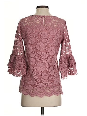 Fig 3/4 Sleeve Top (view 2)