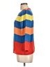 J.Crew 100% Silk Color Block Orange 3/4 Sleeve Top Size 10 - photo 5