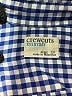 Crewcuts 100% Cotton Checkered-gingham Blue Long Sleeve Button-Down Shirt Size 14 - photo 3
