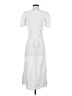 Sleeper 100% Linen Silver Casual Dress Size S - photo 2