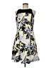Chaps Tropical Yellow Casual Dress Size 8 - photo 1