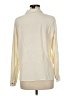 Seta Studio 100% Silk Ivory Long Sleeve Silk Top Size Med Petite - photo 2