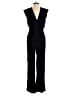 Nicole Miller Collection Solid Black Jumpsuit Size 2 - photo 1