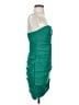 BCBGMAXAZRIA 100% Polyester Green Teal Cocktail Dress Size 4 - photo 4