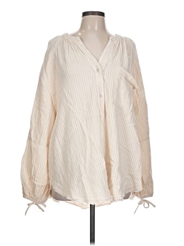 Aerie Long Sleeve Blouse (view 1)