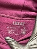 Lezat 100% Cotton Burgundy Pullover Hoodie Size S - photo 7